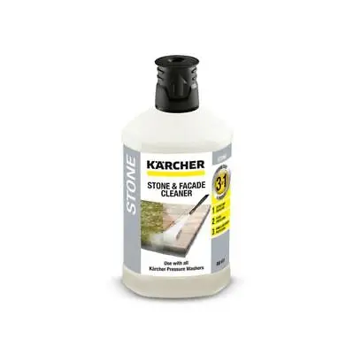 Karcher Stone Facade Cleaner 3in1 Pressure Washer Detergent Bottle K2 K4 K5 K7 • £10.65