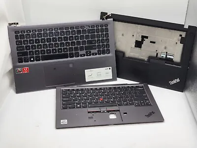 LOT OF 3 LAPTOP PALMREST COREi7 10TH GEN Ryzen 3 CORE I5 8TH GEN AS IS PLS READ • $120