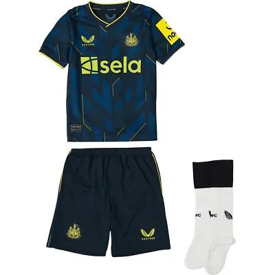 Castore Unisex Kids Newcastle United Third 2023/24 Football Mini Kit • £54.49