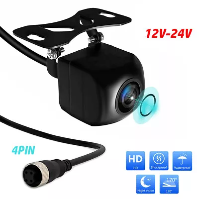 4 PIN Car Truck Bus Van Reversing CCD Rear View Waterproof Anti Fog Camera  • $23.99