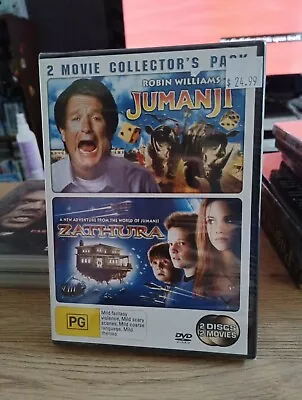Jumanji / Zathura-A Space Adventure (DVD 1995) Brand New Sealed  • $10