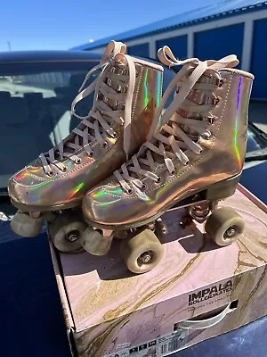 Impala Marawa Quad Roller Skates Women’s Size 7  Rose Gold • $44.99