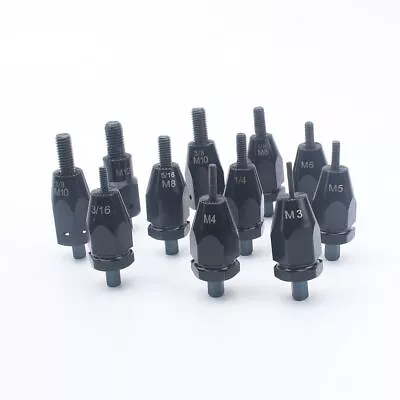 Nut Rivet Gun Adapter Head Tool Metric M3-M12 Imperial 3/16 1/4 5/16 3/8 Screws • $22.79