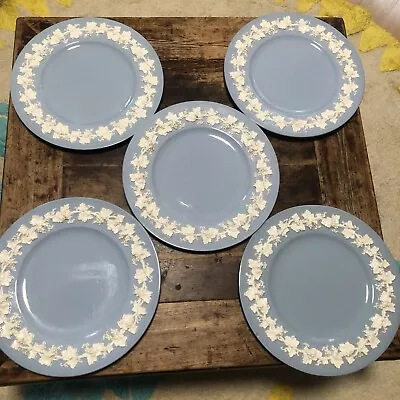 £20 • Buy Wedgwood Etruria & Barlaston Blue Queensware Embossed Dinner Plate 10 3/4 In x 5
