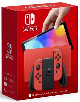 NEW Nintendo Switch OLED Super Mario Limited Edition Gaming Console • $296.95