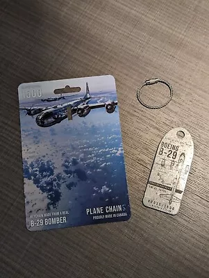 B-29 Keychain - Authentic Metal From A B-29 Superfortress • $74.99