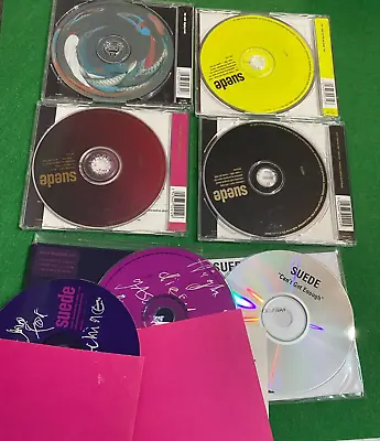 £18 • Buy Suede : Large CD Job Lot Inc. Promos/Numbered/Ltd Etc. All Listed Free Postage