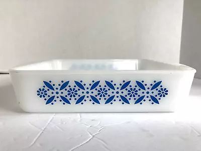 VINTAGE Glasbake J-247 Loaf Pan Baking Dish 9  Square EX • $10.50