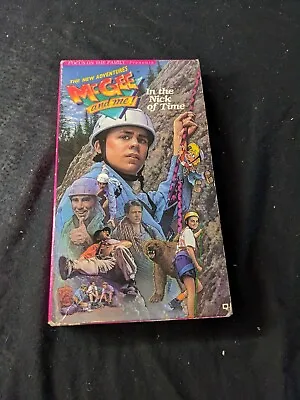 In The Nick Of Time Episode 10 Video VHS Format McGee And Me • $9.95