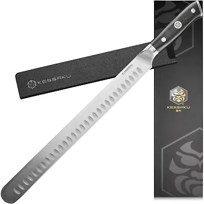 Kessaku 12  Carving Slicing Knife Dynasty Series German Steel Granton Edge • $39.99