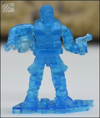 Halo Infinite Mega Construx Blue Translucent Unsc Pelican Pilot Brohammer Figure • $23.59