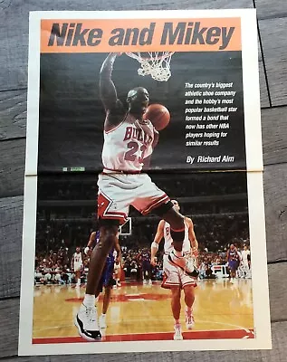 Michael Jordan Bulls Print Ad Poster Art (Frame Not Included) • $10.79