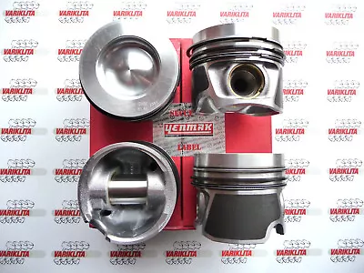 4x PISTONS WITH RINGS VW AUDI SEAT ŠKODA 2.0TDI 16V CAGA CBAA CBBB ACCP +0.50mm • $320.94