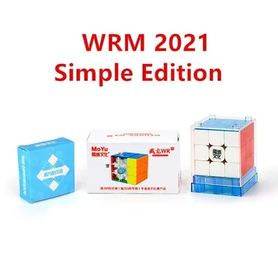 MoYu Weilong WRM 2021 Lite Version Professional 3x3 Stickerless Speed Magic Cube • $32.99