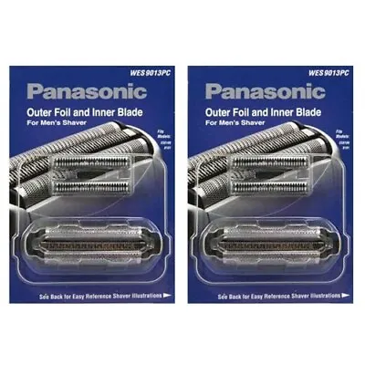 $91.14 • Buy Panasonic WES9013PC (2 Pack) Replacement Blade & Foil For Men's Shavers New