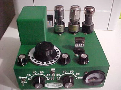 Schematic Only 80/40 Meter Paraset Cw Qrp Battery Powered Ham Radio Transceiver • $15