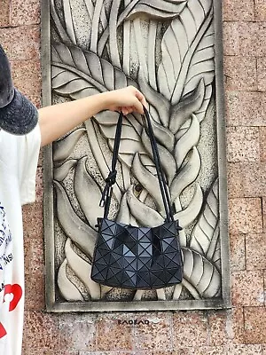 Issey Miyake Bao Bao New Drawstring Matte Black Handbag/crossbody Bag • $71