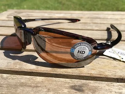 Maxx HD Sunglasses # 5 Gloss Tortoise Shell Golf Lens Brown 57616 Rev19 A1 • $19.85