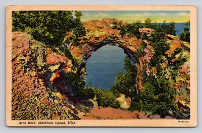 Arch Rock Mackinac Island Michigan P546A • $6.39