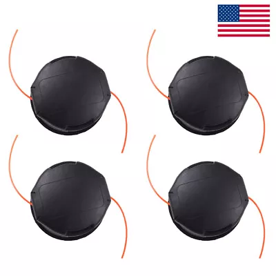 4Pk String Trimmer Heads Fit Echo Speed-Feed 400 Bump SRM-225 SRM-230 SRM-210 • $26.99