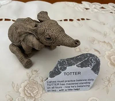 Elephant  Totter  #3143 By Martha Carey The HERD - Marty Sculptures Inc • $37.59