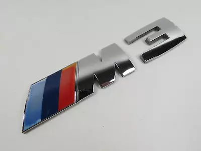 15-18 BMW M3 Emblem Rear Trunk Badge Back Nameplate Sign Symbol Logo Genuine OEM • $19.99