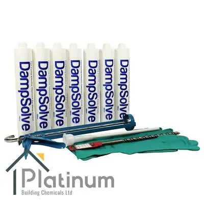 £58.95 • Buy DAMPSOLVE Damp Proof Cream Kit (7 X 380ml Kit) | DPC Course Injection Treatment