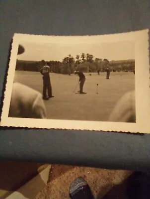 Vintage Picture Of Ben Hogan Putting At The Masters In Augasta GA. Legend Of... • $45