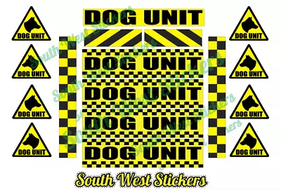 Dog Unit Battenberg Package  K9 Unit Dog Handler SIA STICKERS OR MAGNETS • £119.99