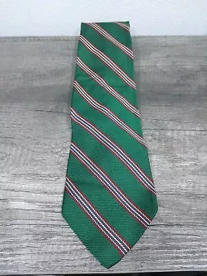 VTG Brooks Brothers Makers Neck Tie Pure Silk Made In Usa Striped XL • $24