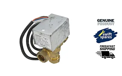 Honeywell V4073 Genuine 3 Port Mid Position 22mm Diverter Valve • £84.99