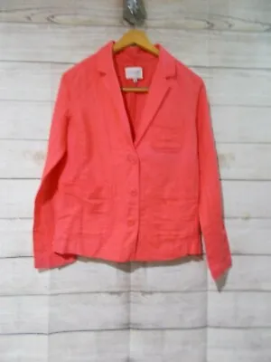 I Love H81 An American Brand Forever 21 Jacket Blazer Size Small Pink LINEN • $9.99