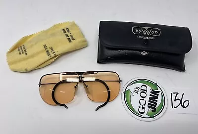 Vtg Decot Hy-Wyd Shooting Range Sport Safety Glasses W OEM Case Lenses • $121.79