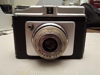 Vintage ILFORD SPORTI Camera / Case DACORA Kamerawerk Reutingan Lens • £10