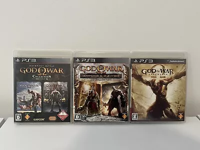 God Of War Collection PS3 Japan Import • $49.95