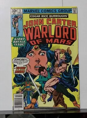 John Carter Warlord Of Mars #5 October 1977 • $4.36
