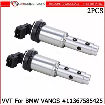 2 * VANOS Solenoids For BMW 128i 135i 325i 328i 335i 525i 535i 528i X5 Z4 3.0L • $25.95