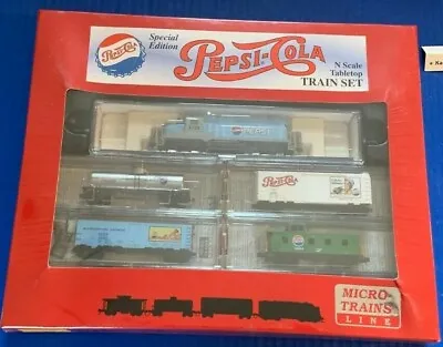 Very Rare Micro-Trains N Scale Pepsi-Cola Special Edition Train Set Atlas GP-20 • $249.99
