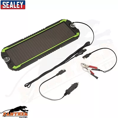 Sealey 12V CarVanBoatCaravanCamper Solar Panel Trickle Battery Charger SPP01 • £22.39