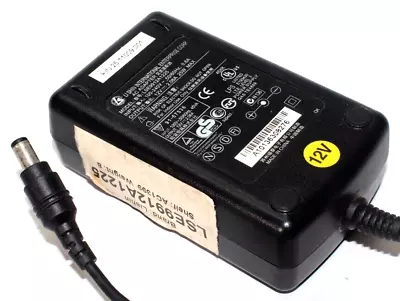 LI SHIN LSE9912A1225 AC Power Supply Adapter Charger Cord Output 12V DC 2.08A • $19.90