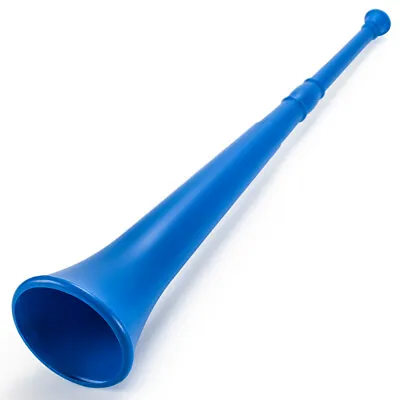 Blue 26In Plastic Vuvuzela Stadium Horn Collapses To 14In Mnsm-001 • $6.48