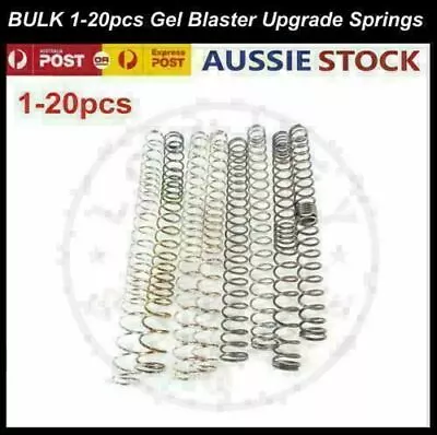 BULK 1-20pcs Gel Blaster Spring Upgrade 1.2 1.3mm 1.4 1.5mm J8 J9 J10 ACR/M4A1 • $44.74