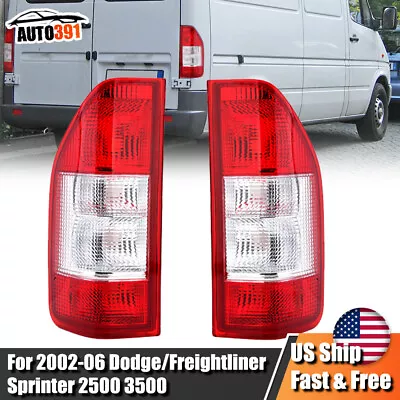 Pair Tail Light Rear Lamp For 1995-06 Dodge Mercedes Benz Freightliner Sprinter • $68.98