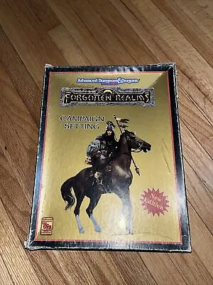 Forgotten Realms Boxed Set (incomplete) Advanced Dungeons & Dragons • $40
