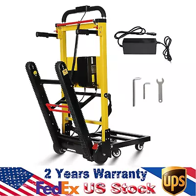 Folding Electric Stair Climbing Hand Truck Warehouse Dolly Cart 440lbs. Max Load • $929.21