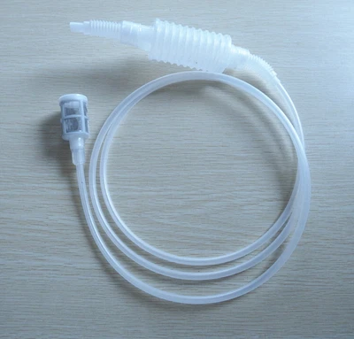 $4.39 • Buy 2M/6.5FT Aquarium Siphon Vacuum Fish Tank Hand Water Oil Pump Filling Changer