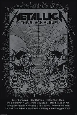 Metallica Black Album Maxi Poster • £4.99