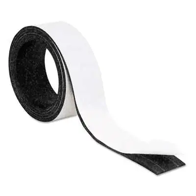 MasterVision Magnetic Adhesive Tape Roll Black 1/2  X 7 Ft. 560375068765 M • $8.09