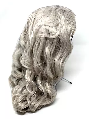 UniWigs Ashy Blonde Long Curls Lace Front Synthetic Hair Wig 26  New In Box! • $25
