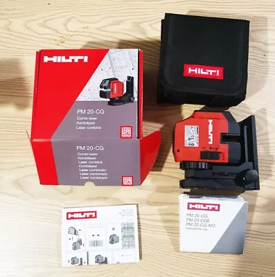 Hilti PM 20-CG PLUMB AND CROSS LINE LASER NEW • $368